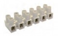 Altech HE4WPR/12 Flat Base Terminal Strip with wire protector, 12-pole, 0.39&amp;quot; spacing-