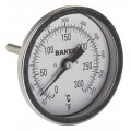 Baker T30025-550 Bimetal Thermometer, 50 to 550&amp;deg;F (0 to 300&amp;deg;C)-