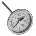 Baker T3006-550 Bimetal Thermometer, 50 to 550&amp;deg;F (0 to 300&amp;deg;C)-