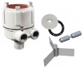 BinMaster BMRX Standard Rotary Level Indicator Kit with &amp;oslash;5&amp;quot; paddle and top mount coupler-