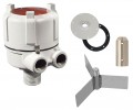 BinMaster BMRX Standard Rotary Level Indicator Kit with &amp;oslash;5&amp;quot; paddle and side mount shaft coupler-