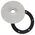 BinMaster GRMP-1 Side Mounting Plate, 0&amp;deg;, carbon steel-
