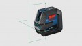 Bosch GCL100-40G Green Beam Self-Leveling Cross-Line Laser with plumb points-