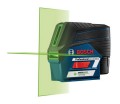 Bosch GCL100-80CG Connected Green Beam Self-Leveling Cross-Line Laser with plumb points, 12 V max-