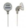 Dwyer DBTA3121 Solar-Powered Bimetal Thermometer (-58 to 302&amp;deg;F) with 12&quot; Stem-