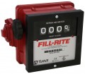FILL-RITE 901C Mechanical Flow Meter, 6 to 40 GPM, 1&quot; ports-