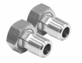 Julabo 8890047 Female to Male Adapters, 0.75&quot;, 2-pack-