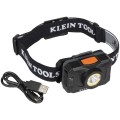Klein Tools 56414 Rechargeable 2-Color LED Headlamp with adjustable strap-