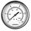 Marsh H20552P Precision Service Gauge, 3.9&amp;quot; dial, 0 to 160 psi-