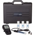 OAKTON 35660-10 PH250 Waterproof pH and ORP Handheld Meter Kit, 500 points-
