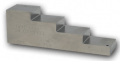 Ray-Check 4-STEP I SS 4 Step Calibration Block, 304 Stainless Steel-