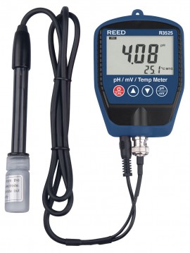 REED R3525 pH/mV Meter with Temperature-