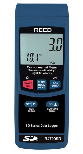REED R4700SD Data Logging Environmental Meter-
