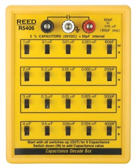 REED R5406 Capacitance Decade Box-