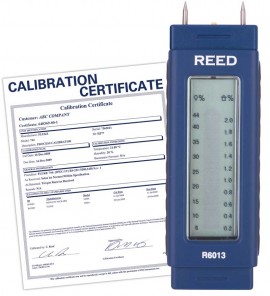 REED R6013-NIST Pocket Size Moisture Detector, -