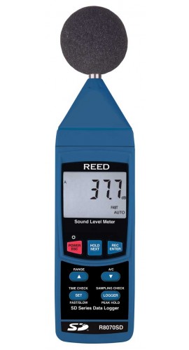 REED R8070SD Data Logging Sound Level Meter-
