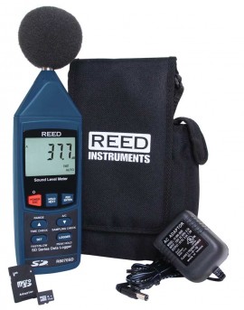 REED R8070SD-KIT Data Logging Sound Meter with Adapter and SD Card Kit-