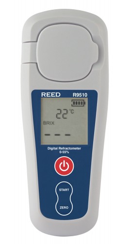 REED R9510 Digital Refractometer, 0 to 55% Brix-
