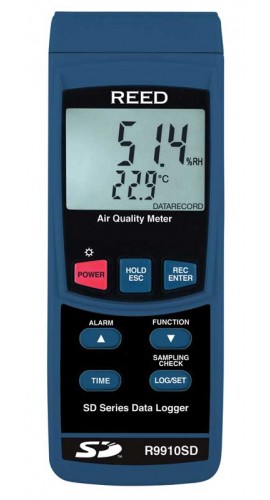 REED R9910SD Data Logging Air Quality Meter-