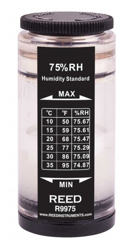REED R9975 Humidity Calibration Standard, 75%-