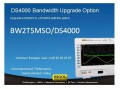 RIGOL BW2T3-MSO/DS4000 Bandwidth Upgrade from 200MHz to 350MHz for MSO/DS402X-