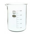 VEE GEE 10020-1000A SIBATA Glass Beaker, 1000 mL, 6-pack-