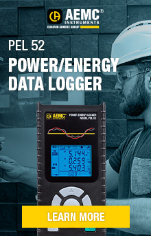 AEMC PEL 52 Series Power and Energy Logger