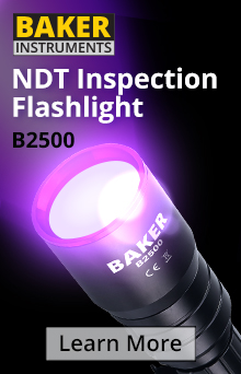 Baker B2500 NDT Inspection Flashlight