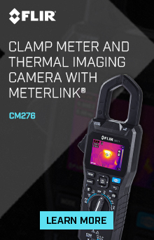 CM276 Clamp Meter and Thermal Imaging Camera with METERLiNK®